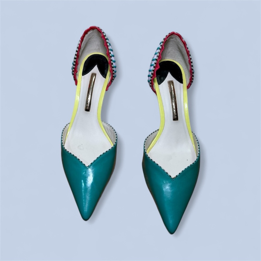 Sophia Webster Leather Xavier D'orsay Pumps.